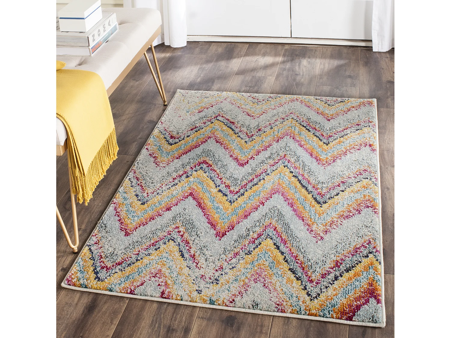 Tapis Multicolore 122 X 170 cm - Giulia