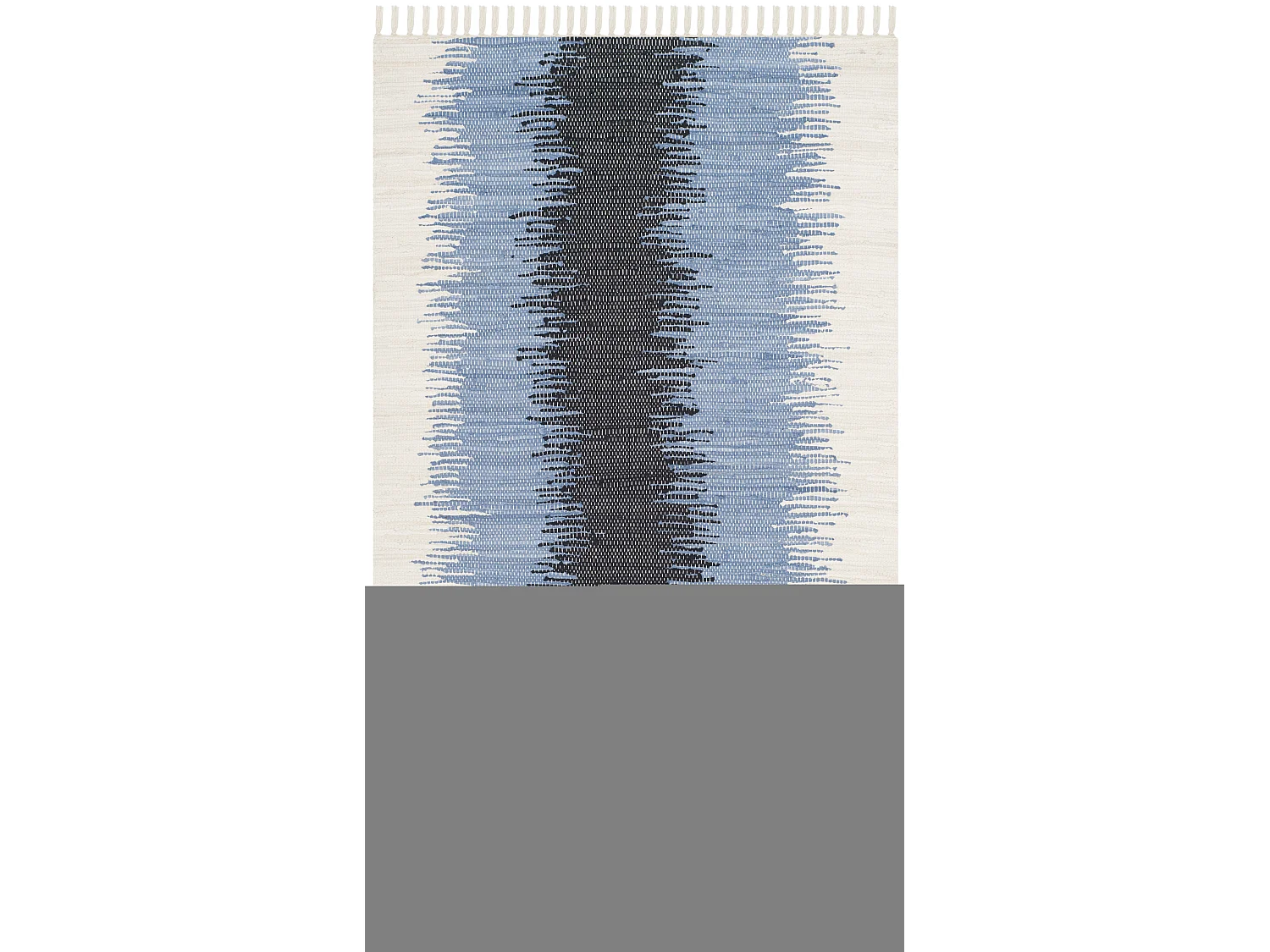 Tapis Gris/Noir 122 X 183 cm - Monterrey