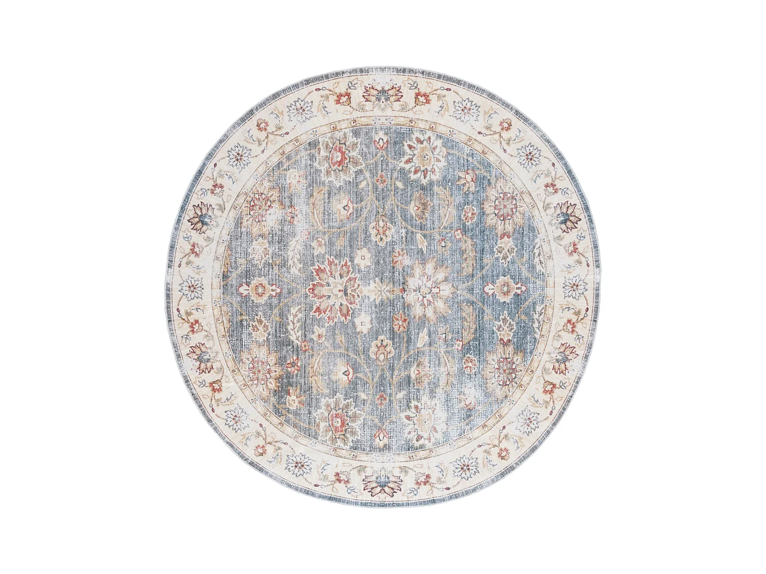 Tapis Vert/Beige 183 X 183 cm - Petra