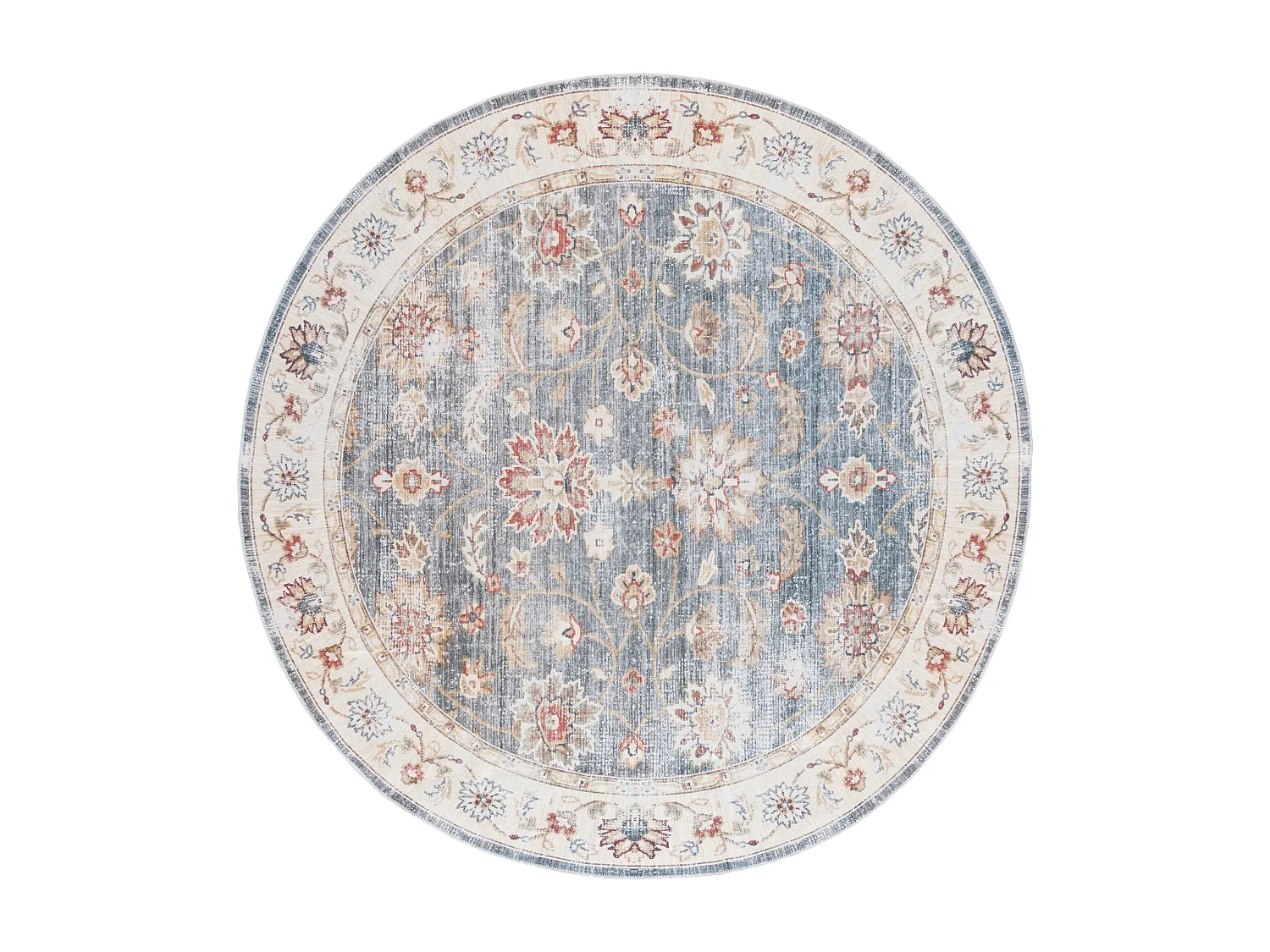 Tapis Vert/Beige 183 X 183 cm - Petra