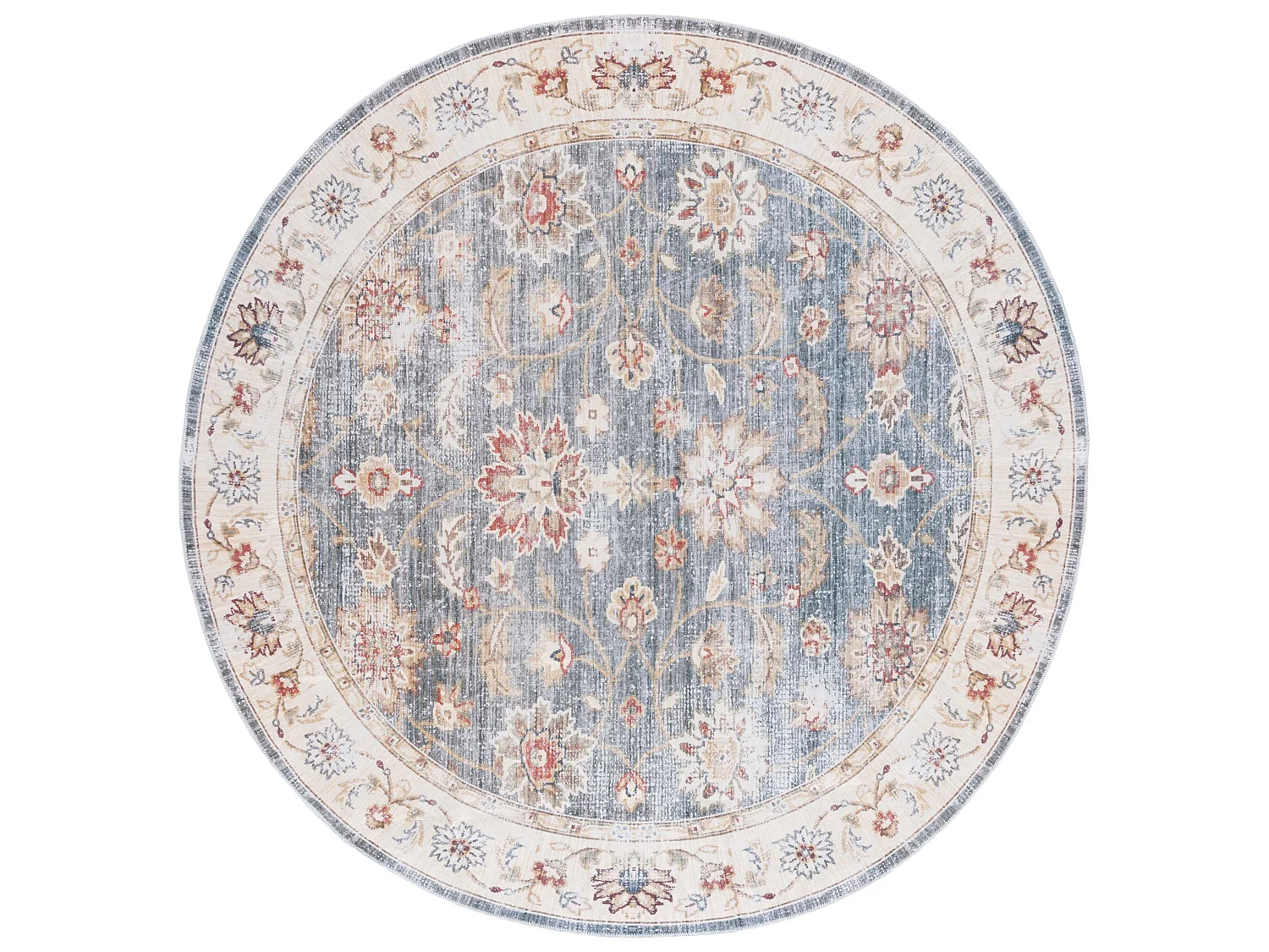 Tapis Vert/Beige 183 X 183 cm - Petra
