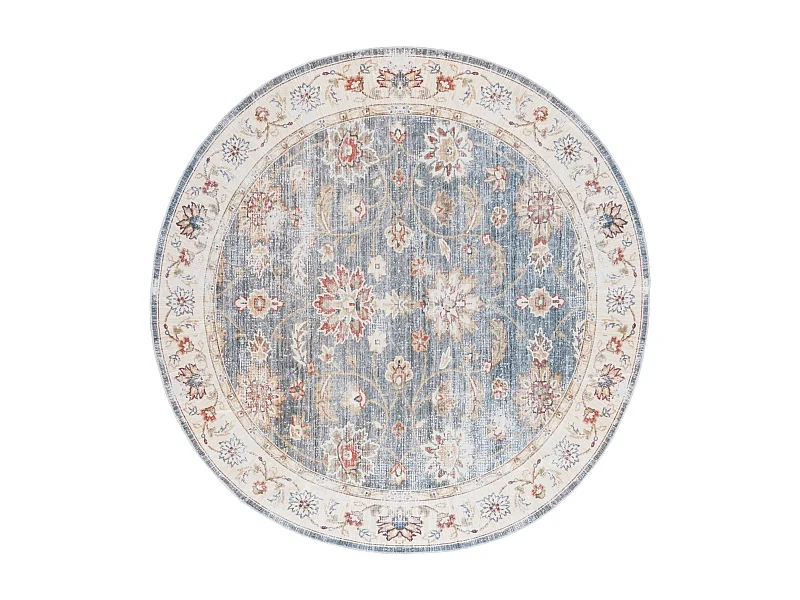 Tapis Vert/Beige 183 X 183 cm - Petra