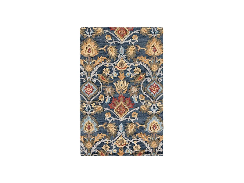Tapis Marine/Multicolore 122 X 183 cm - Juni