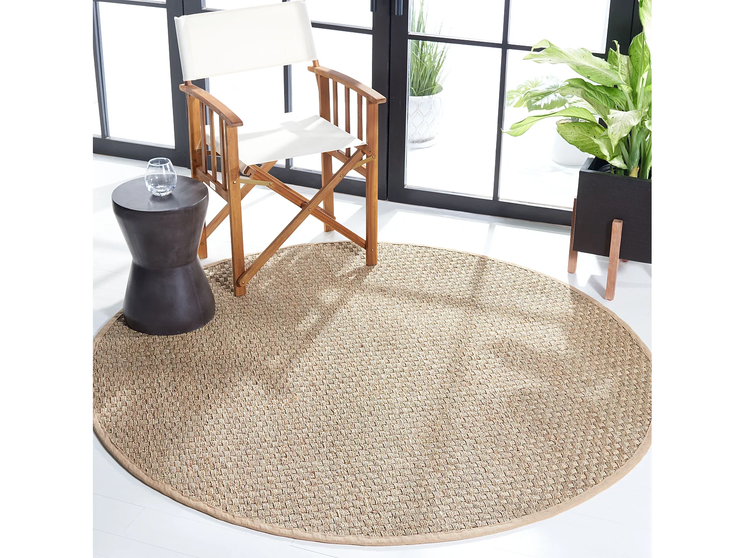 Tapis Naturel/Beige 183 X 183 cm - Roselyn