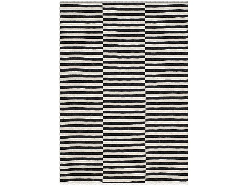 Tapis Neutre/Noir 152 X 213 cm - Arian
