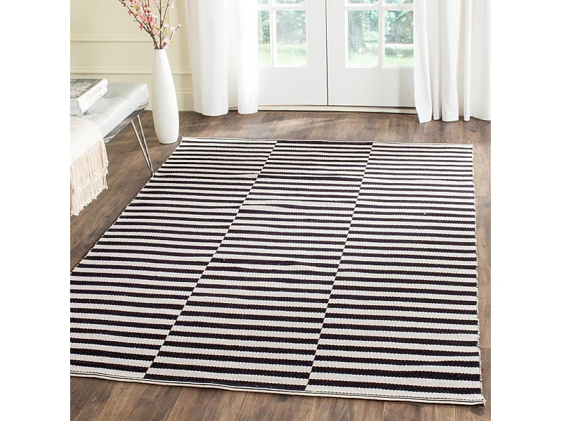 Tapis Neutre/Noir 152 X 213 cm - Arian