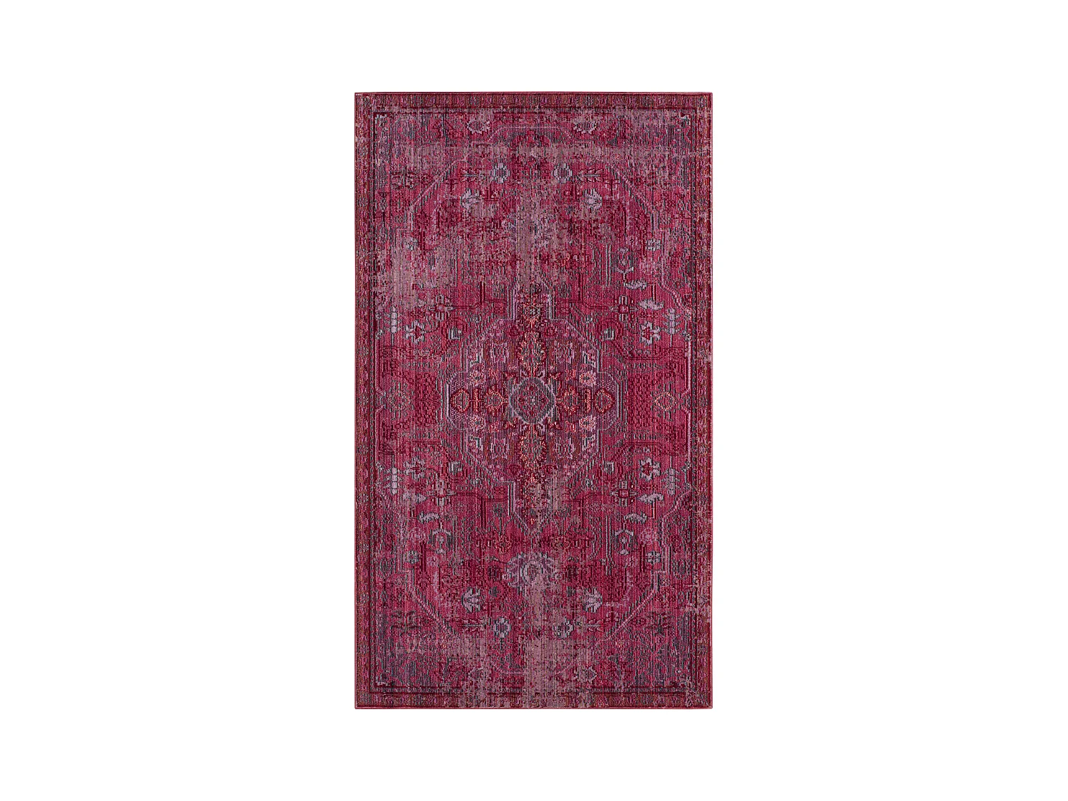 Tapis Rouge/Multicolore 91 X 152 cm - Verona