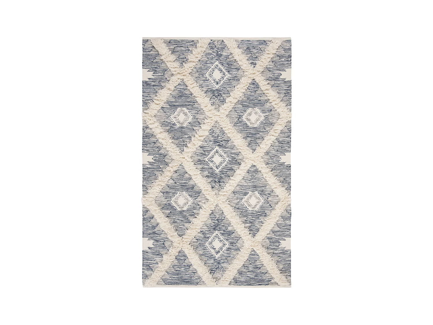 Tapis Bleu/Neutre 183 X 274 cm - Emmeline