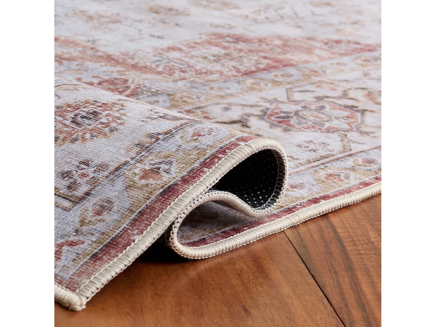 Tapis Gris clair/Rouille 152 X 244 cm - Primrose