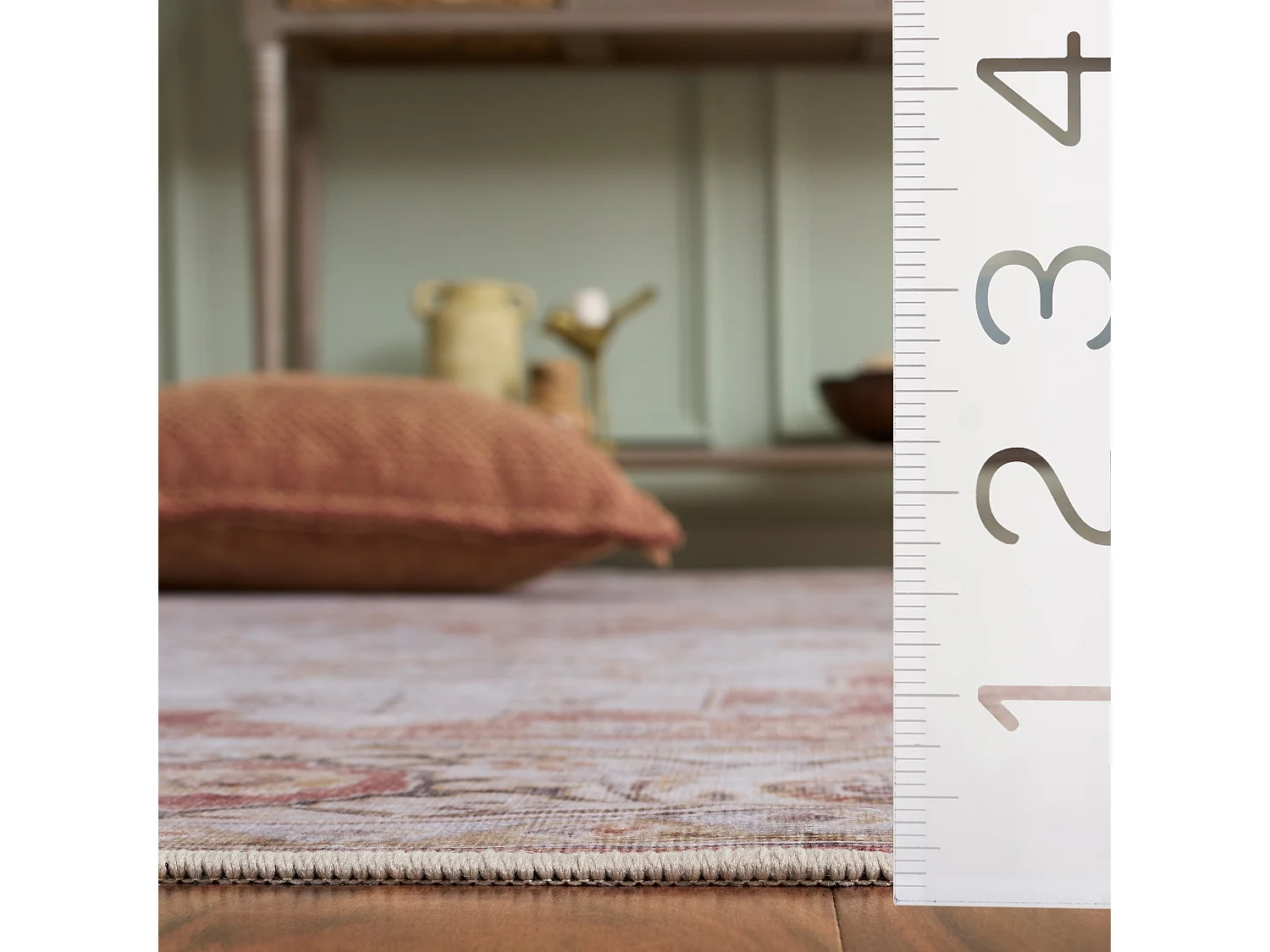 Tapis Gris clair/Rouille 152 X 244 cm - Primrose