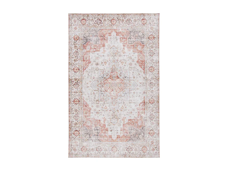 Tapis Gris clair/Rouille 152 X 244 cm - Primrose