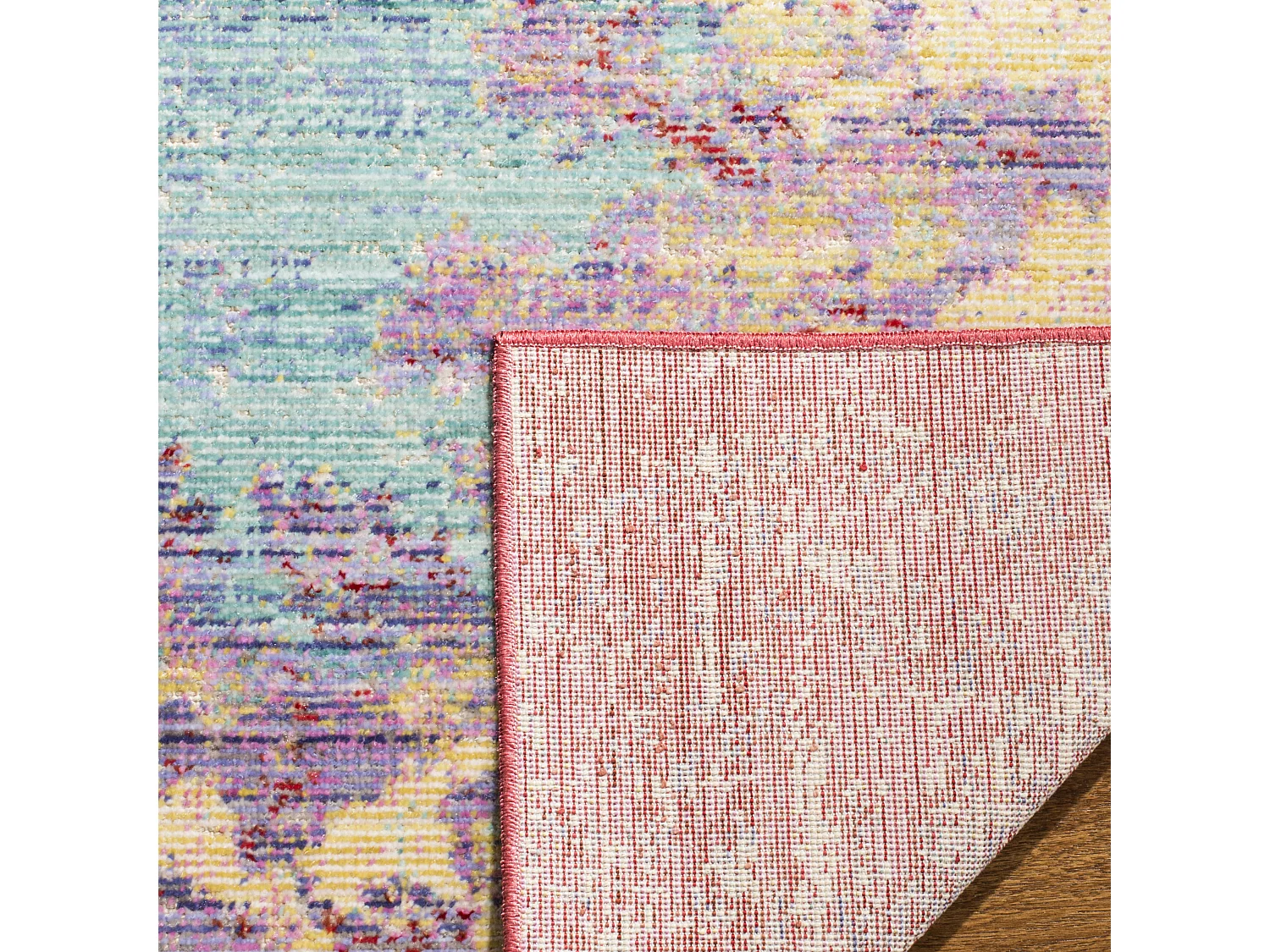 Tapis Bleu/Rose 122 X 183 cm - Rocklin