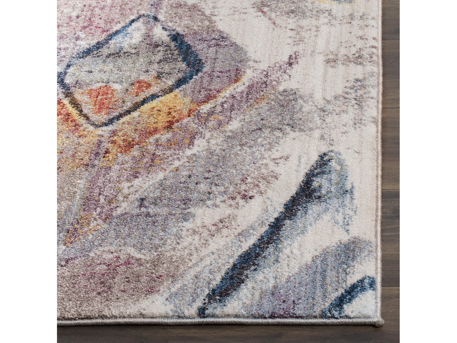 Tapis Violet/Gris 69 X 244 cm - Farrah