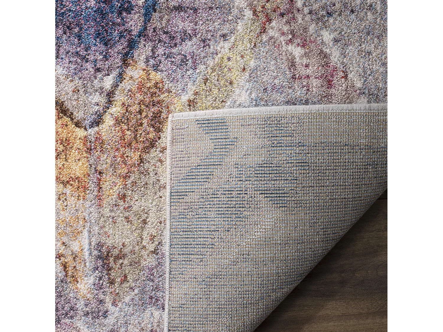 Tapis Violet/Gris 69 X 244 cm - Farrah