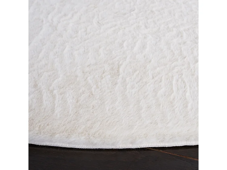 Tapis Blanc cassé 122 X 122 cm - Florian