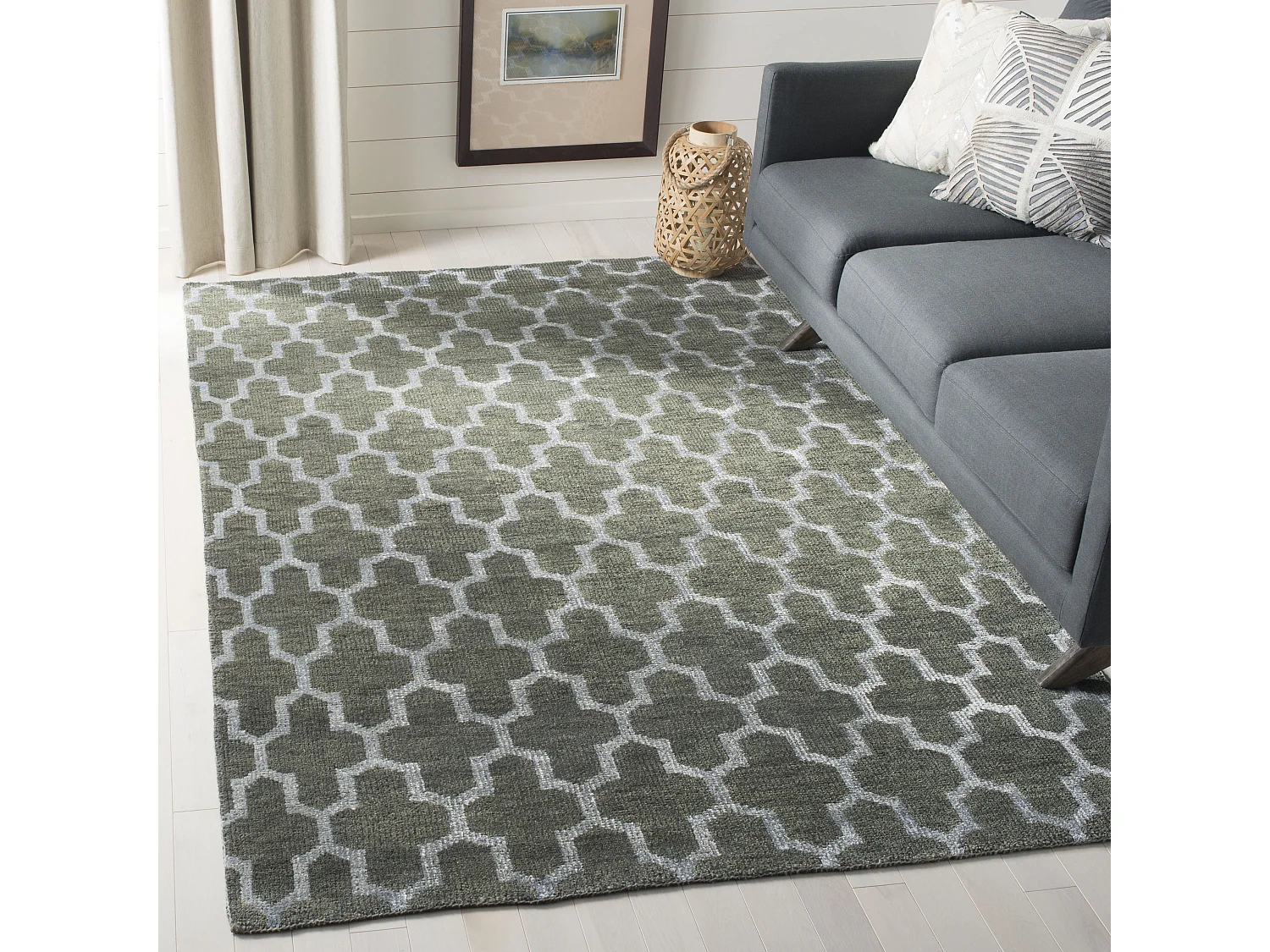 Tapis Gris 122 X 183 cm - Manuel