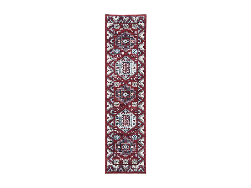 Tapis Rouge/Bleu 61 X 244 cm - Kara