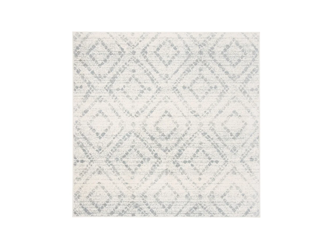 Tapis Ivoire/Bleu clair 122 X 122 cm - Murray