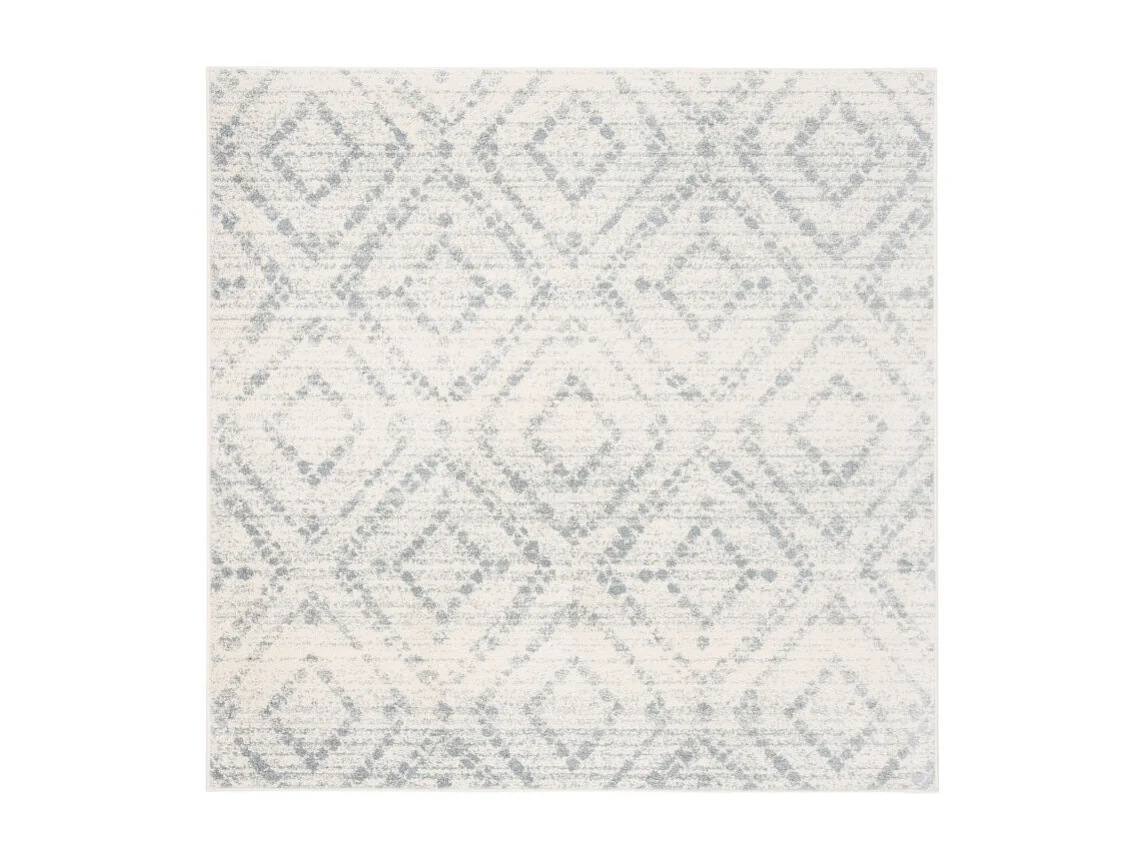 Tapis Ivoire/Bleu clair 122 X 122 cm - Murray