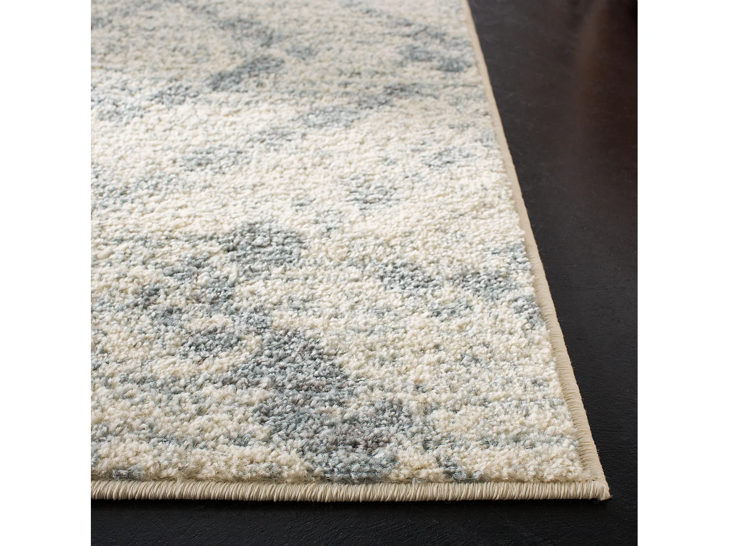 Tapis Ivoire/Bleu clair 122 X 122 cm - Murray