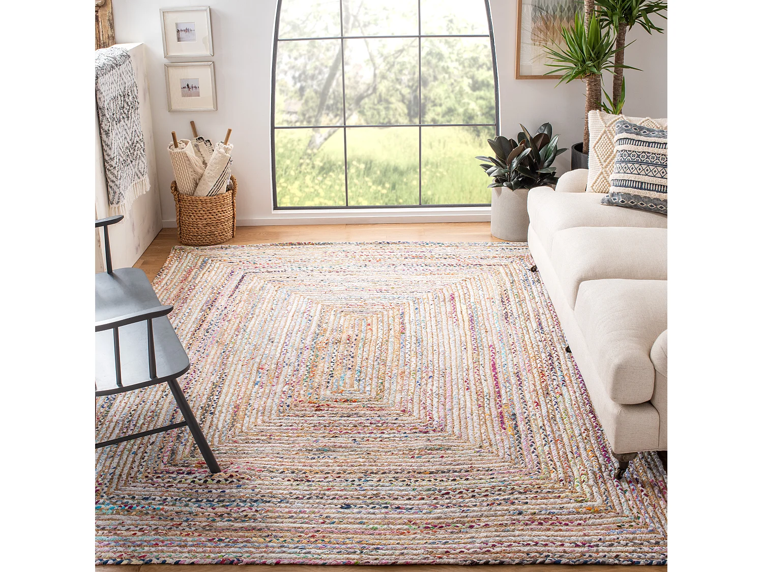 Tapis Beige/Multicolore 244 X 305 cm - Jessamine