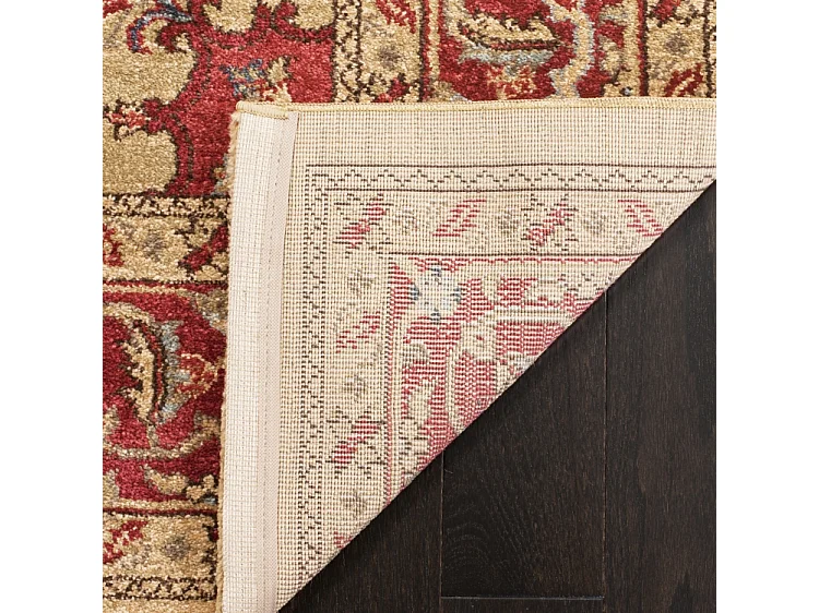 Tapis Rouge/Neutre 91 X 152 cm - Julianna