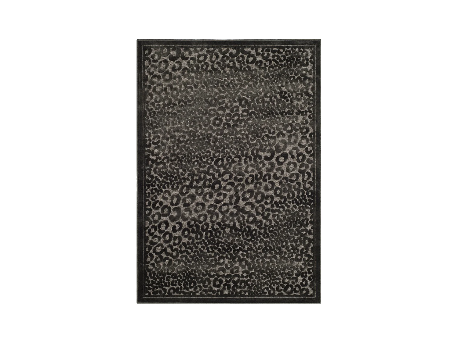 Tapis Gris/Multicolore 122 X 170 cm - Elia