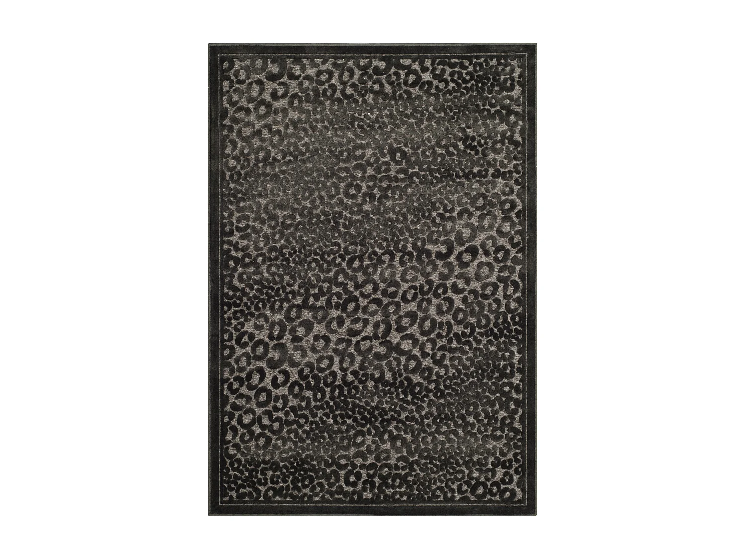 Tapis Gris/Multicolore 122 X 170 cm - Elia