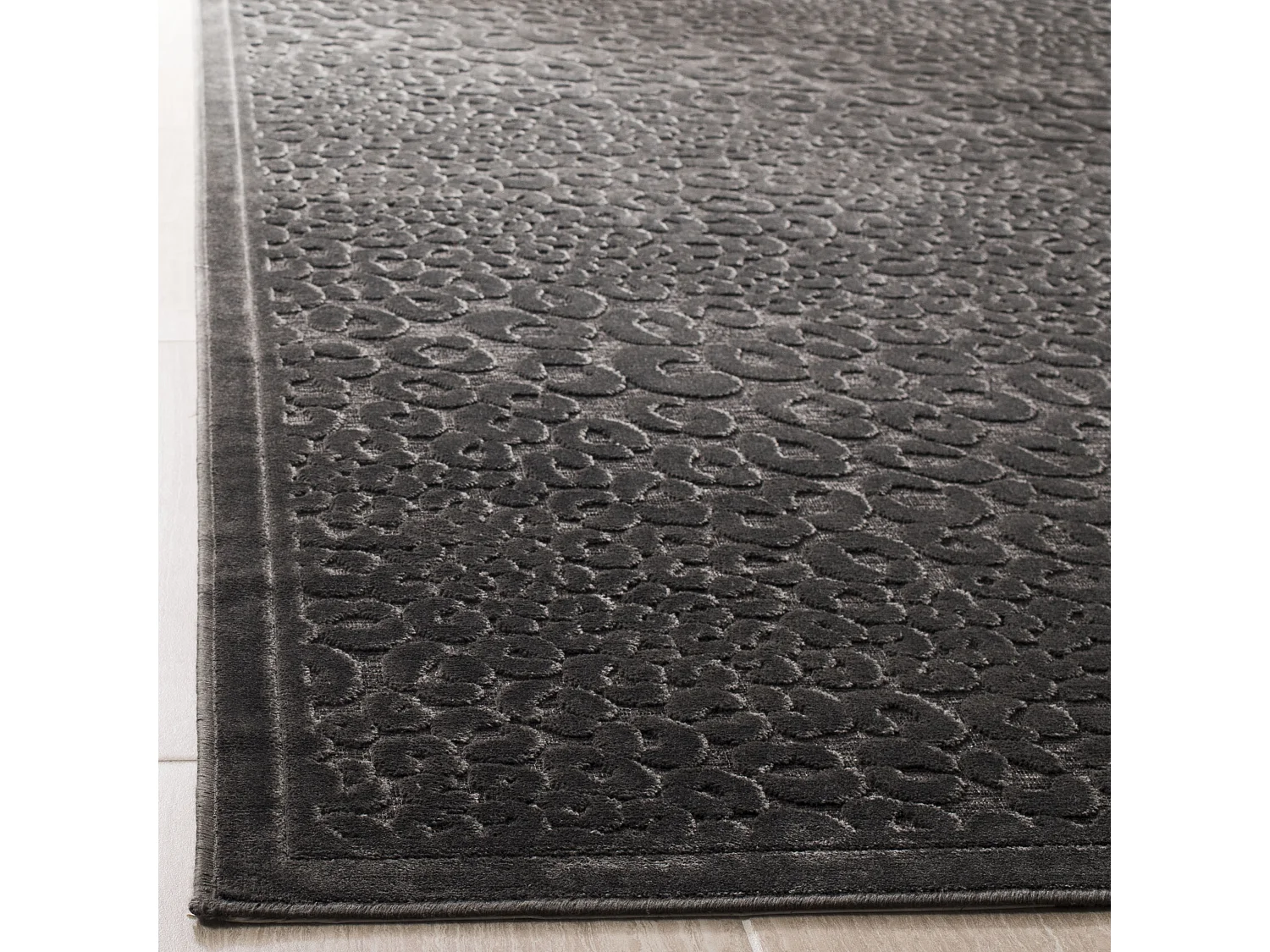 Tapis Gris/Multicolore 122 X 170 cm - Elia