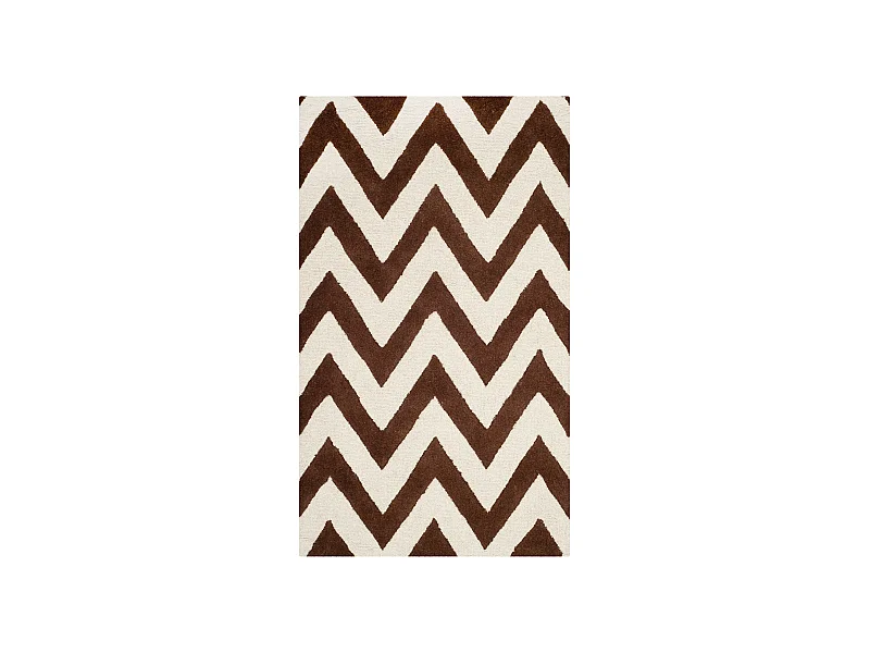 Tapis Marron/Neutre 91 X 152 cm - Stella