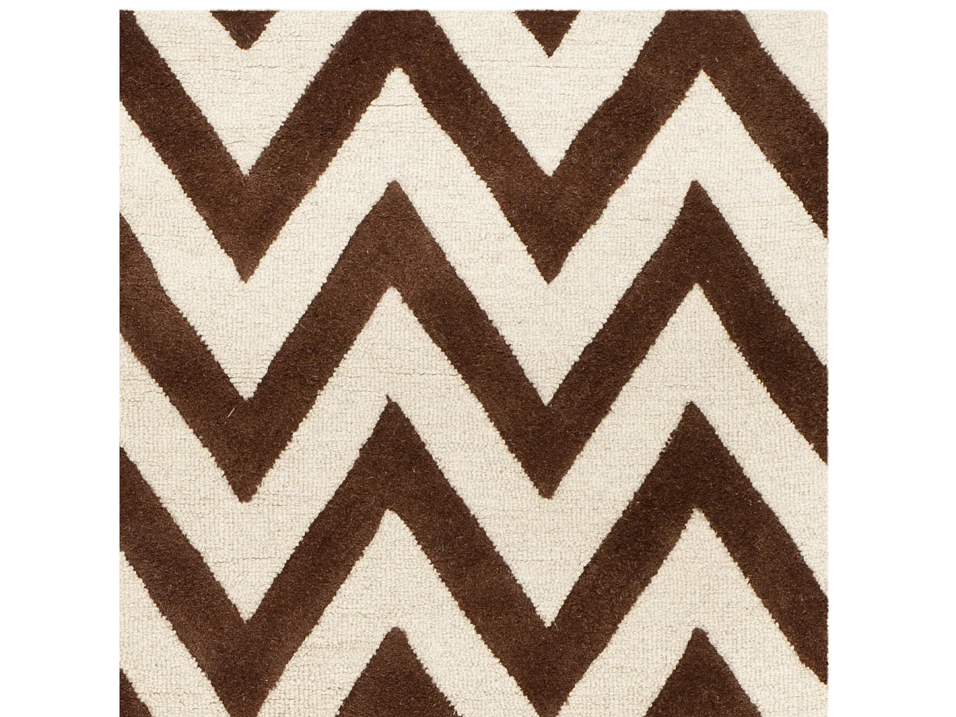 Tapis Marron/Neutre 91 X 152 cm - Stella