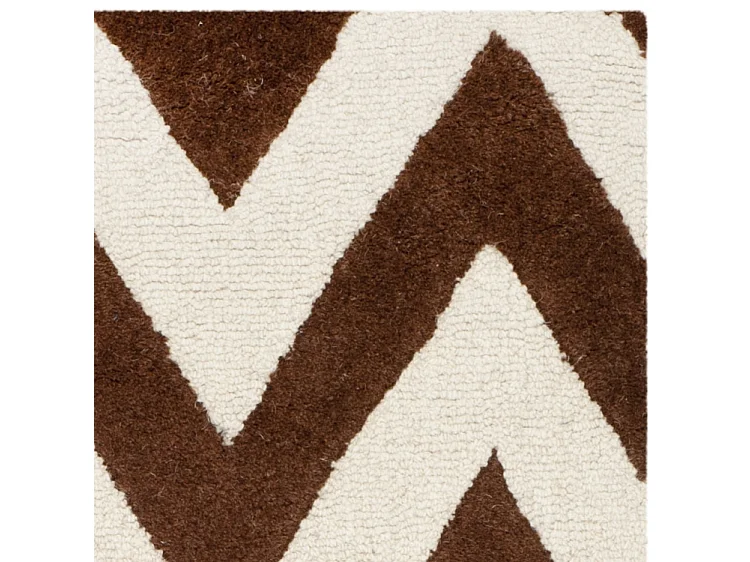 Tapis Marron/Neutre 91 X 152 cm - Stella