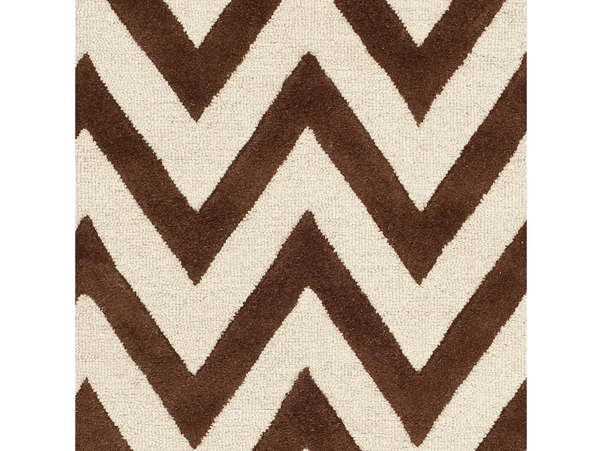 Tapis Marron/Neutre 91 X 152 cm - Stella