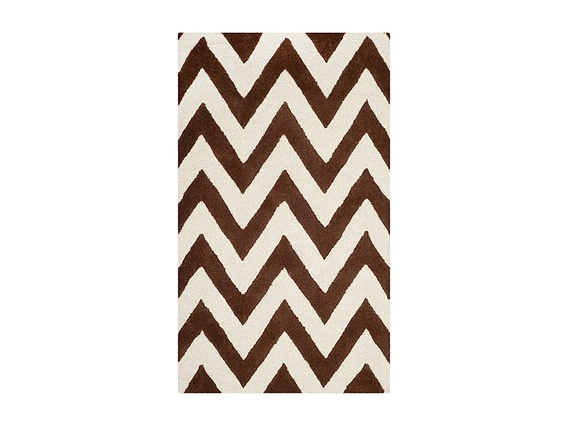 Tapis Marron/Neutre 91 X 152 cm - Stella