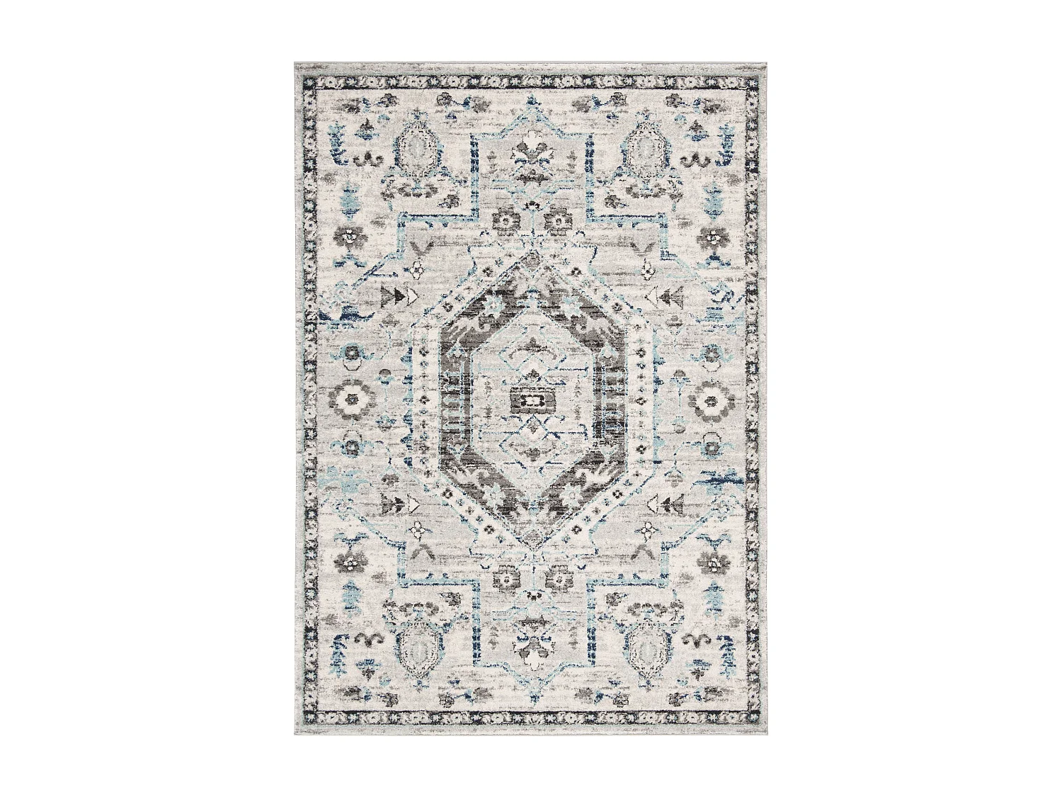 Tapis Gris 160 X 229 cm - Mila