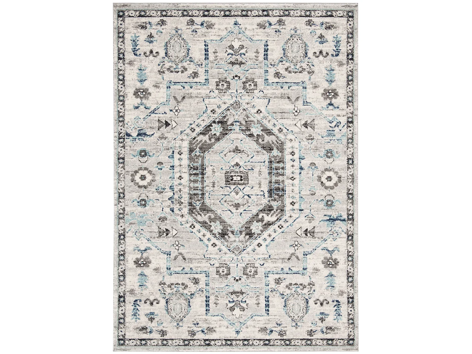 Tapis Gris 160 X 229 cm - Mila