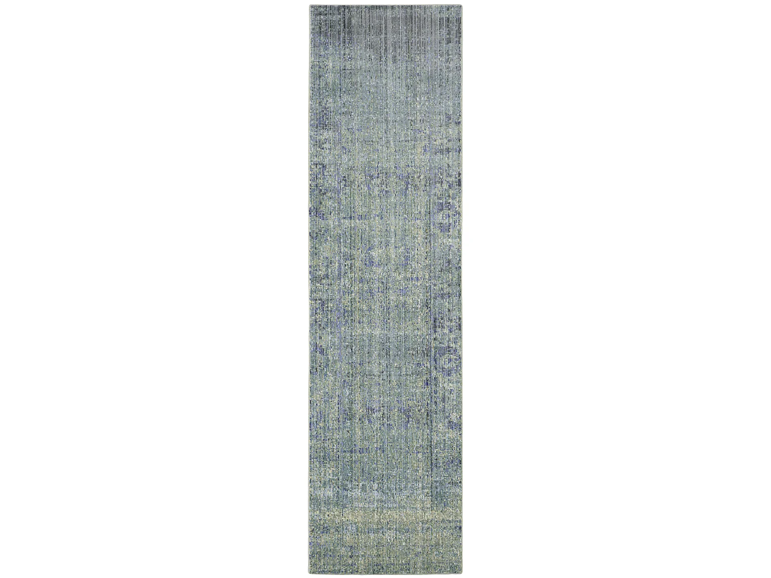Tapis Vert/Multicolore 69 X 244 cm - Liora