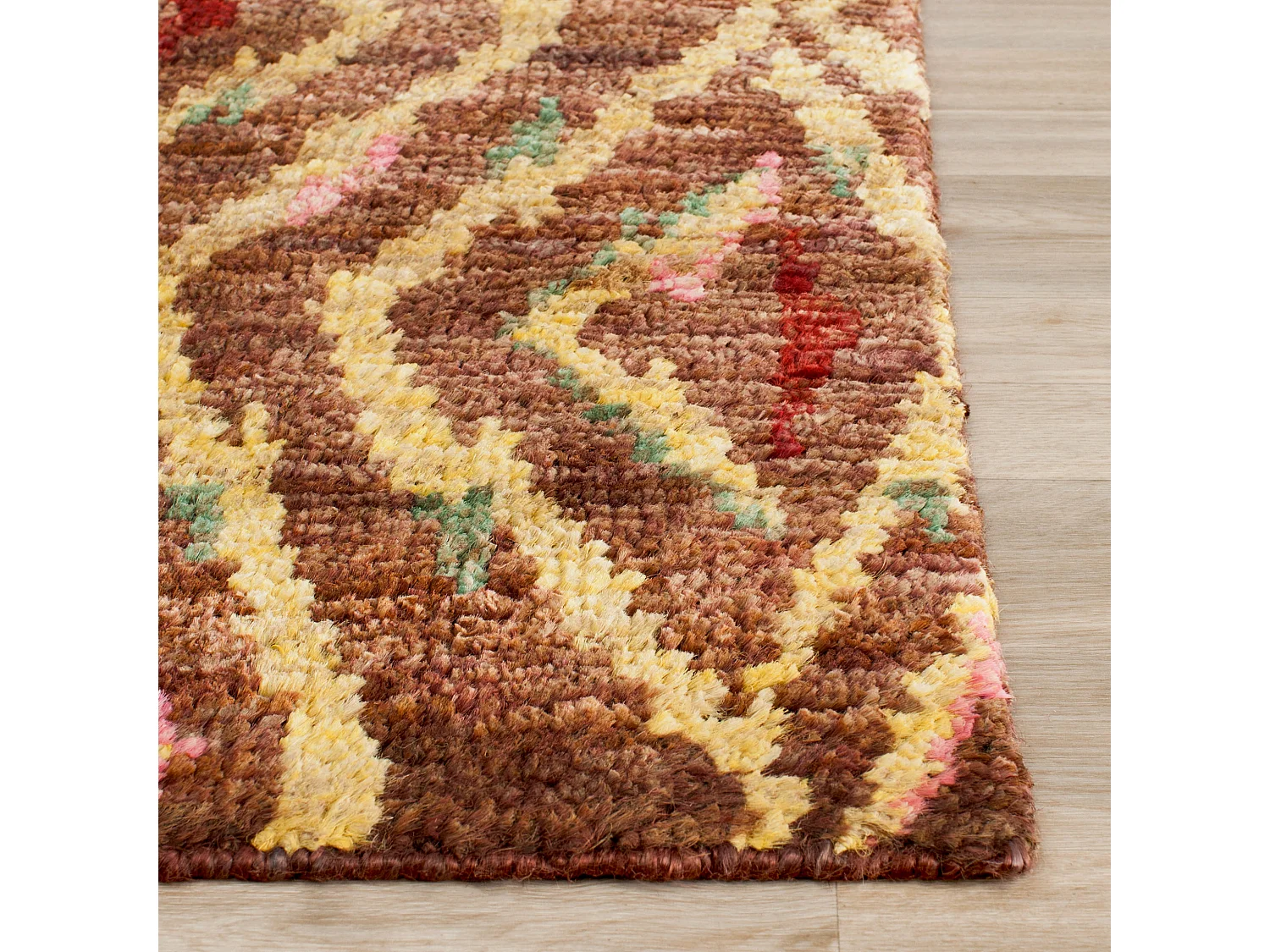 Tapis Marron/Or 122 X 183 cm - Lilyana
