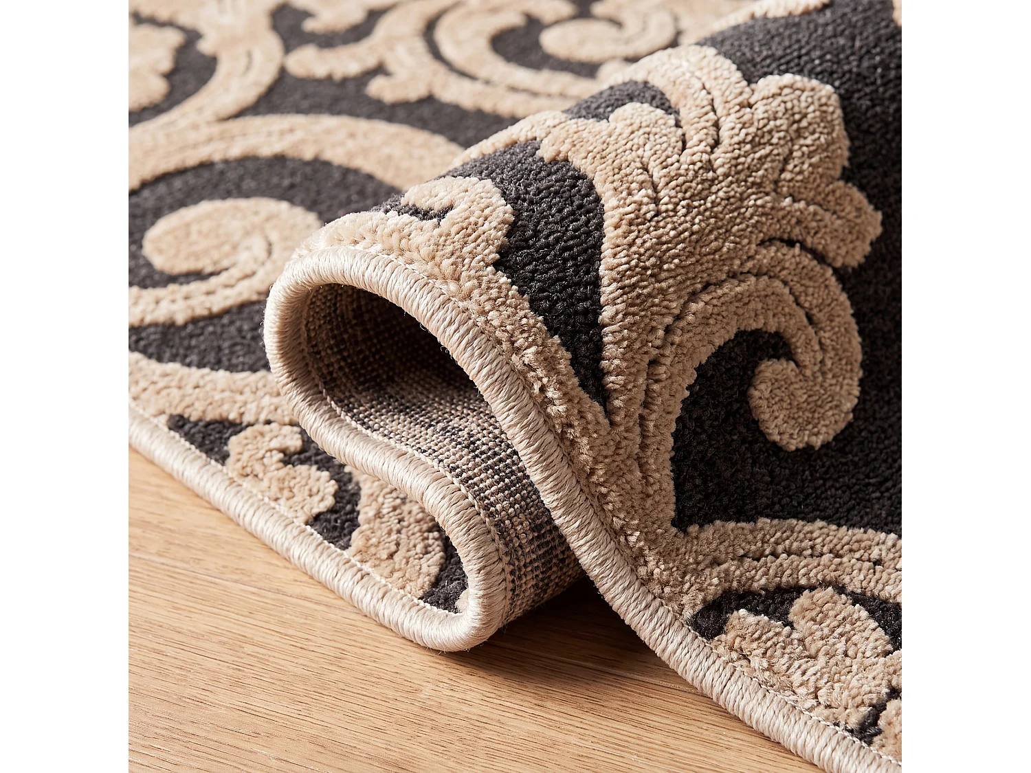 Tapis Neutre/Gris 66 X 244 cm - Marigot