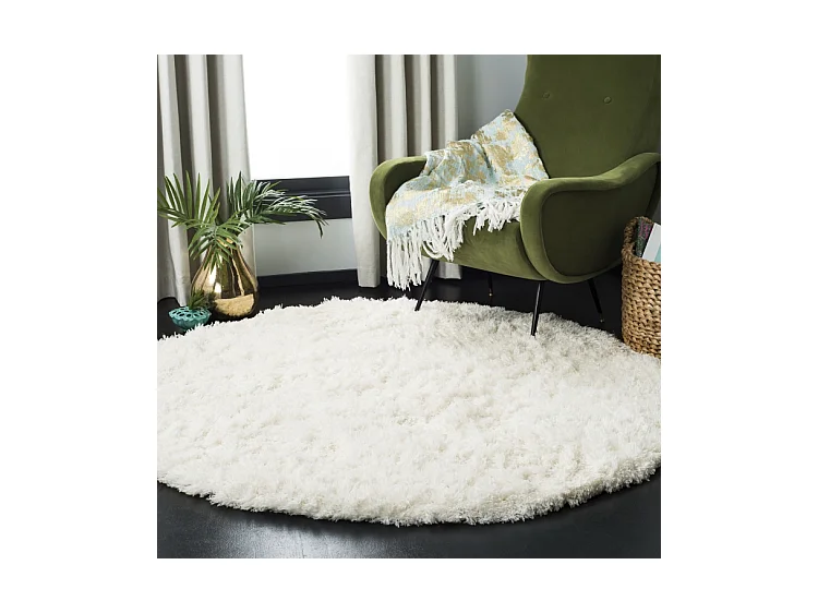 Tapis Blanc 122 X 122 cm - Bibi