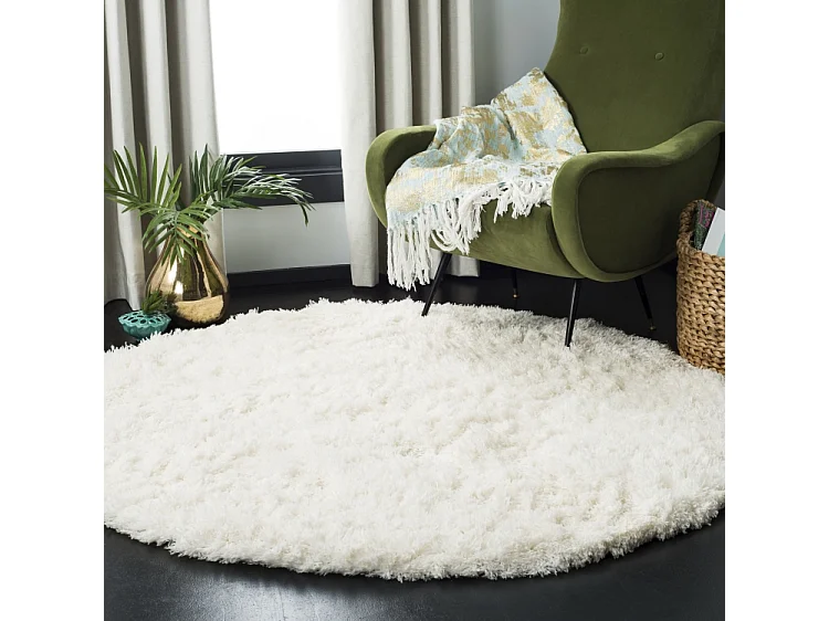 Tapis Blanc 122 X 122 cm - Bibi