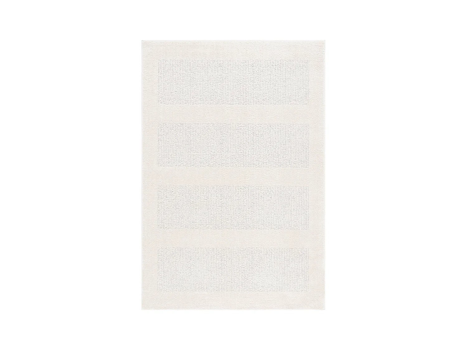 Tapis Ivoire/Gris 183 X 274 cm - Brezlyn