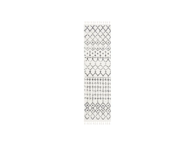 Tapis Gris/Neutre 66 X 244 cm - Larache