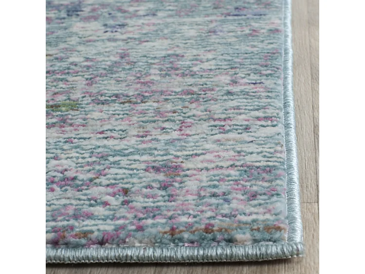 Tapis Violet/Multicolore 91 X 152 cm - Liora
