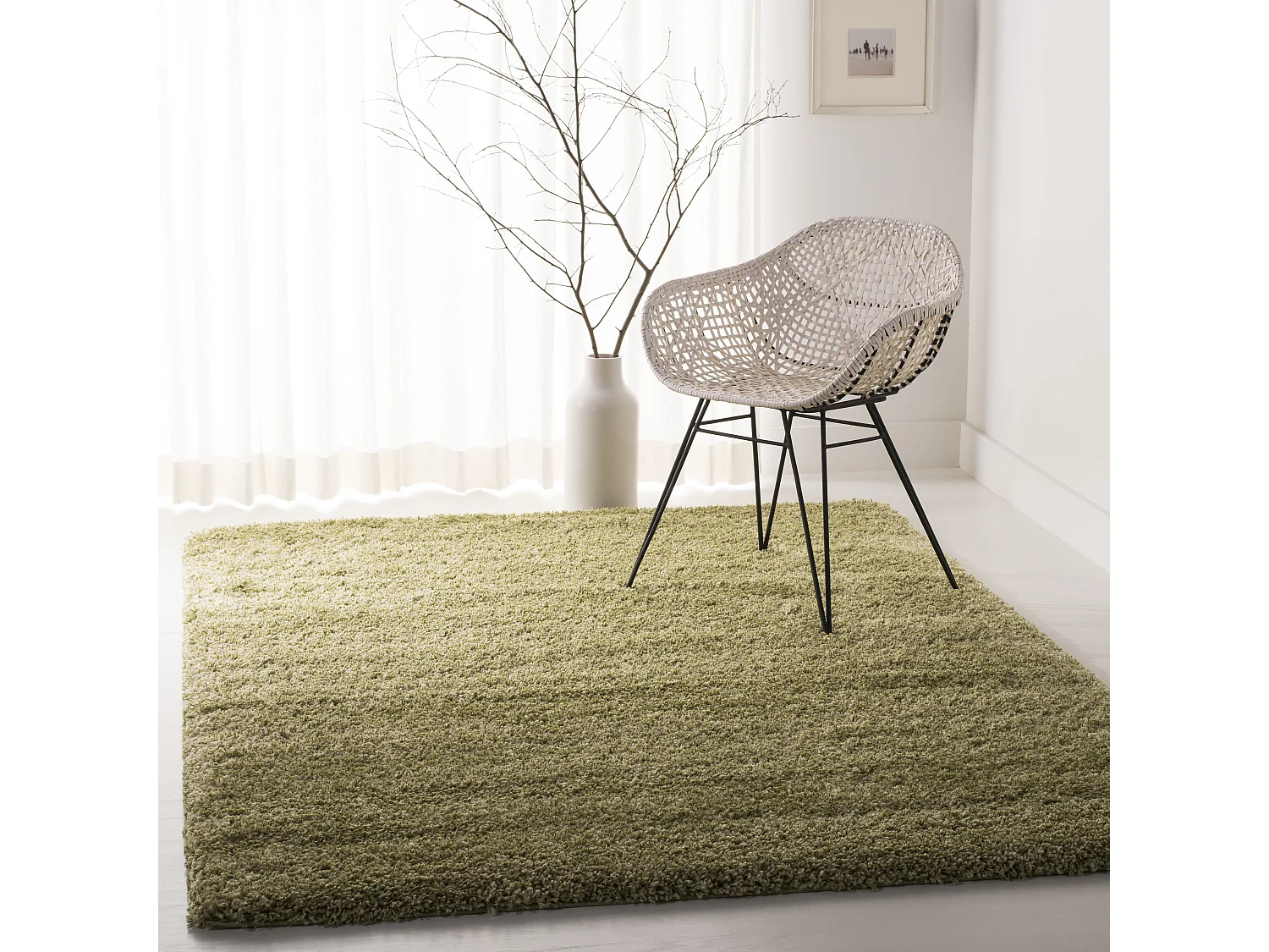 Tapis Vert 160 X 229 cm - Crosby