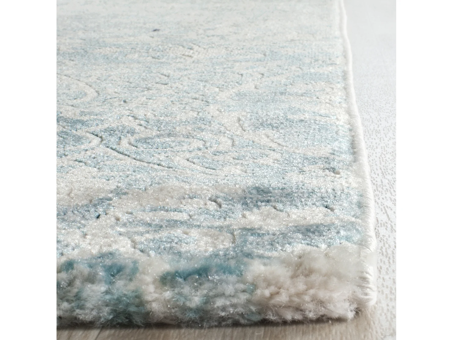 Tapis Bleu/Neutre 122 X 170 cm - Bettine