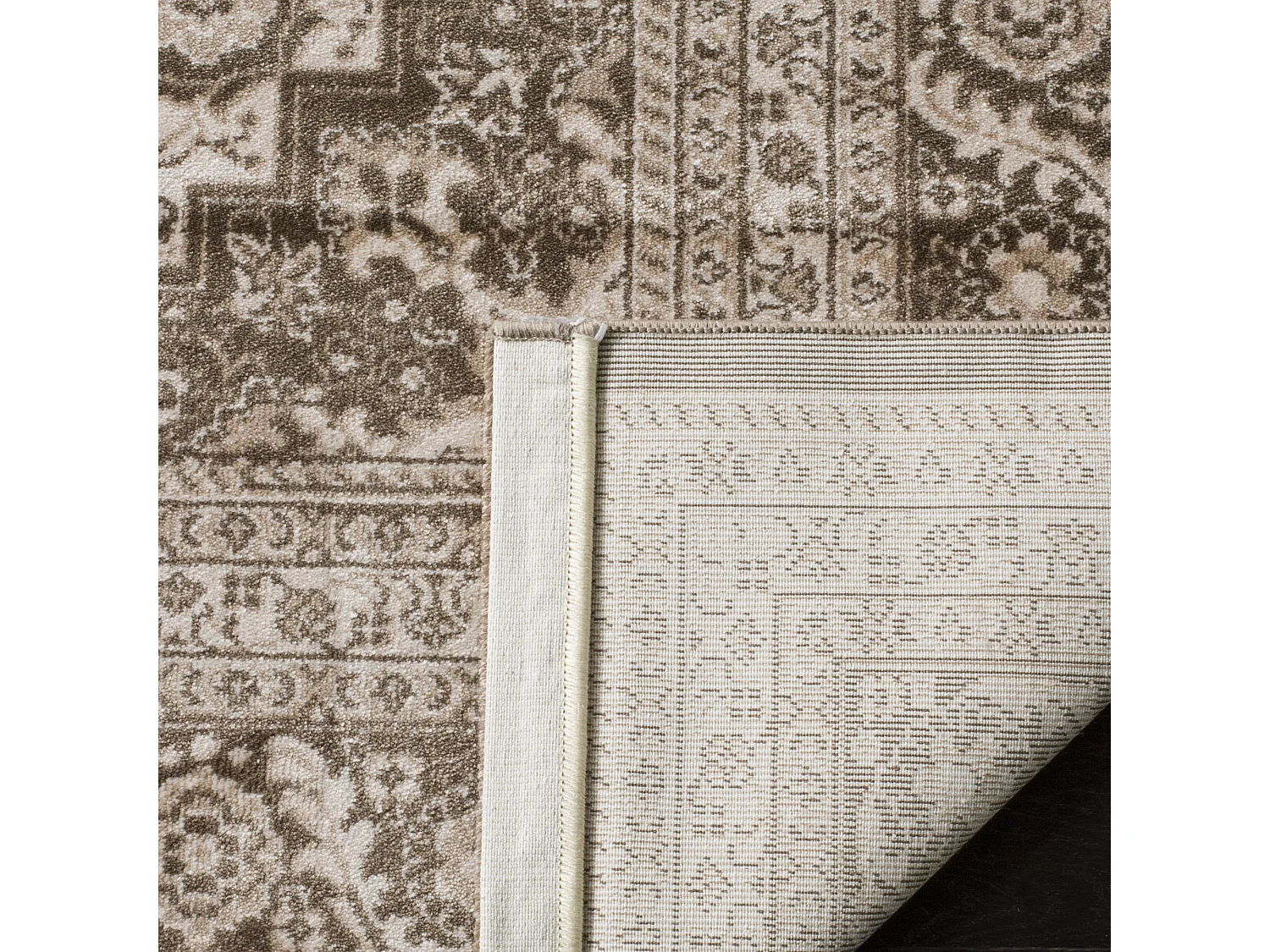 Tapis Neutre/Marron 155 X 229 cm - Etta