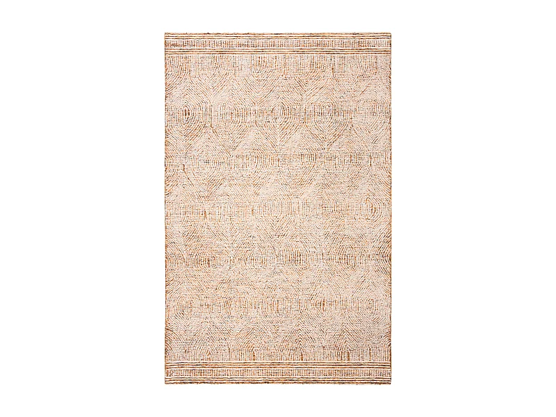 Tapis Ivoire/Rouille 152 X 244 cm - Alaska