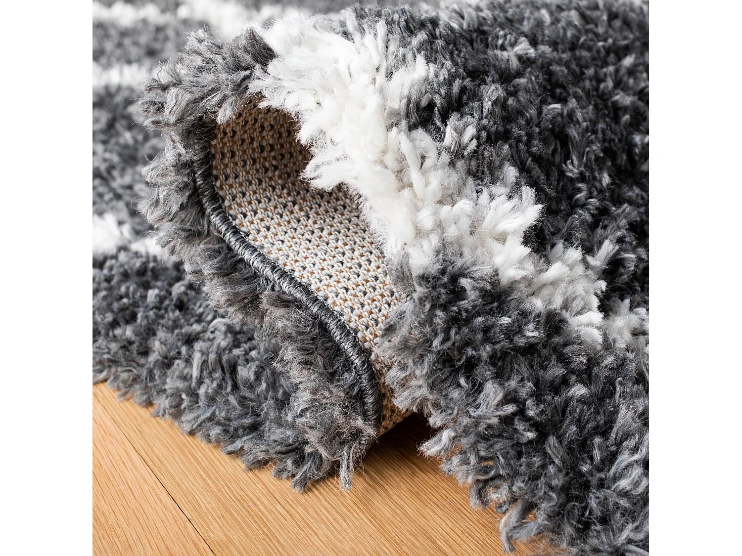 Tapis Gris/Neutre 91 X 152 cm - Adrianna