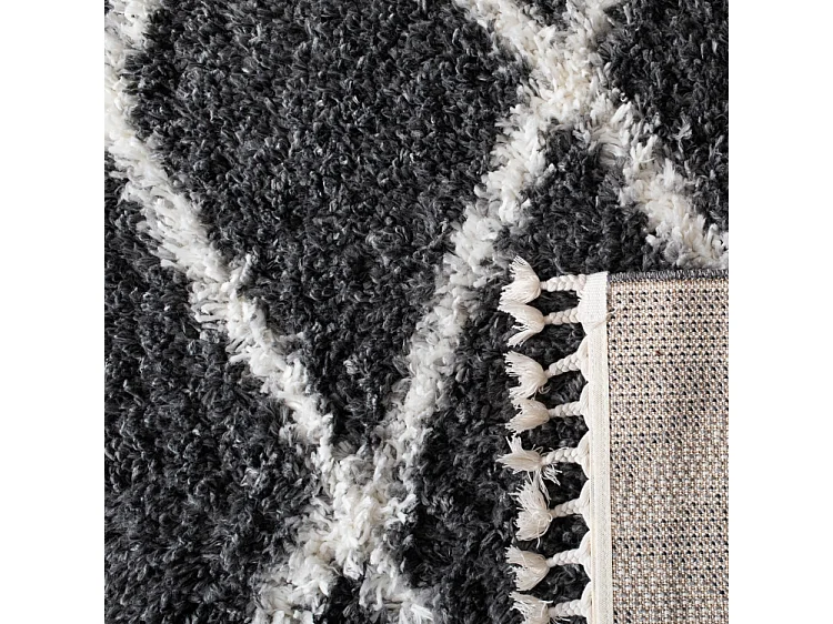 Tapis Gris/Neutre 91 X 152 cm - Adrianna